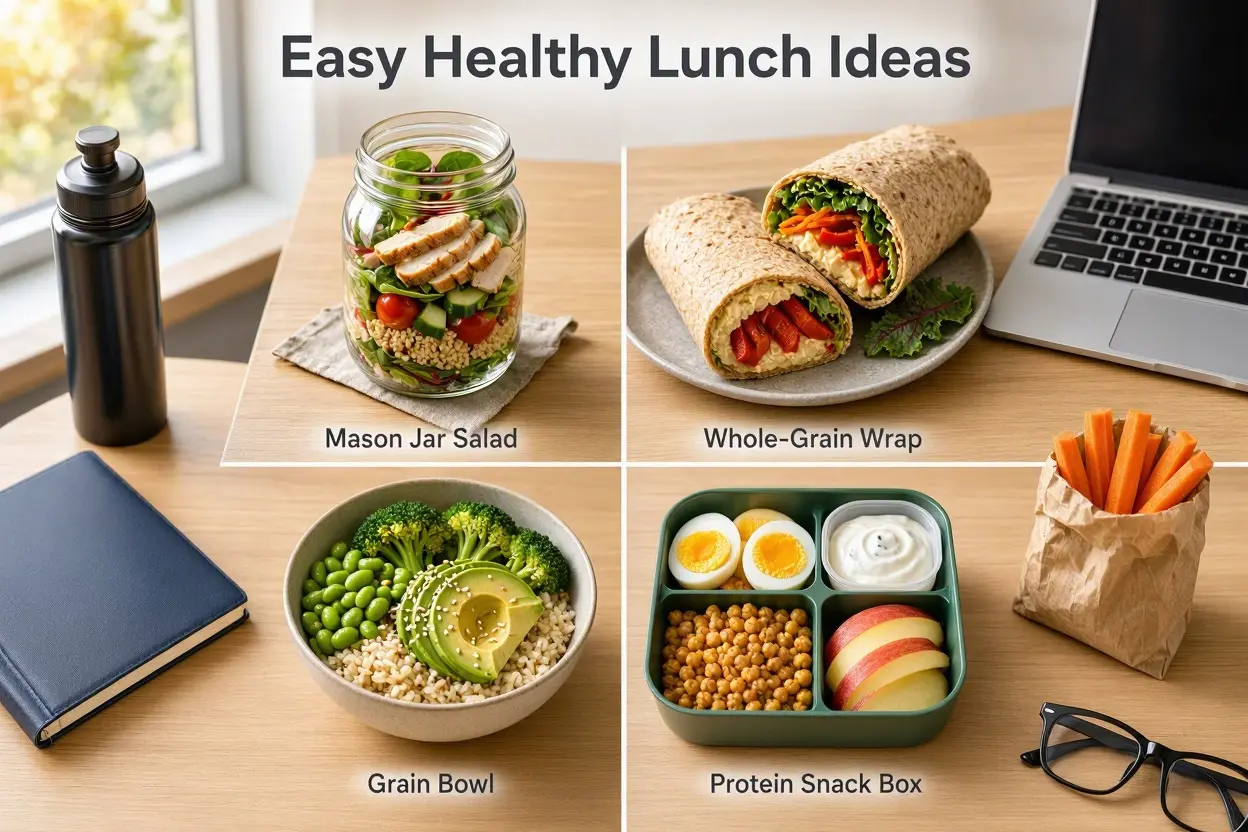 Easy Healthy Lunch Ideas for Busy Office Workers