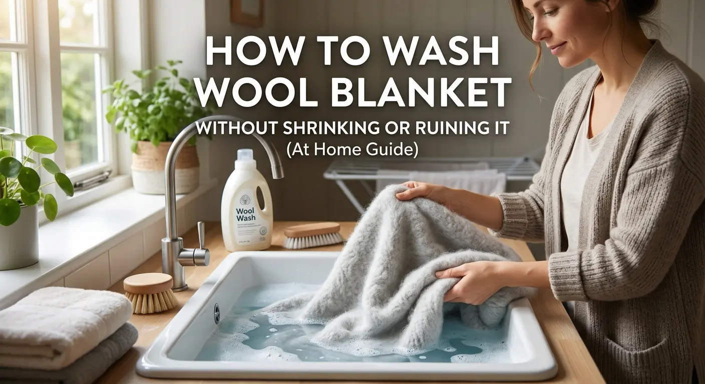 How to Wash Wool Blanket