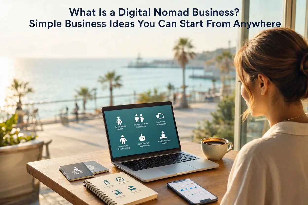 What Is a Digital Nomad Business? Simple Business Ideas You Can Start From Anywhere